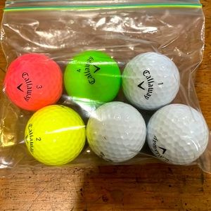 Callaway Used Golf Balls Bundle 6 Super Soft